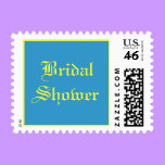 Bridal Shower - postage stamps