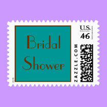Bridal Shower - postage stamps stamps