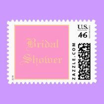 Bridal Shower - postage stamps stamps
