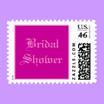 Bridal Shower - postage stamps stamps