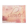Bridal Shower Postcard Invitation