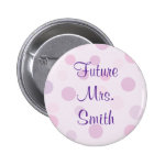 Bridal Shower Purple Polka Dot Theme Pins Bridal Shower Purple Polka Dot Theme Pins