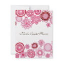 Bridal Shower Shabby Chic Pink Custom Invitation invitation