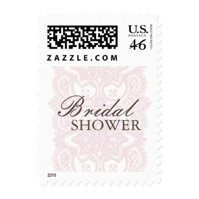 Bridal Shower Small Postage-Vintage Blossom stamp