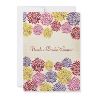 Bridal Shower Spring Flower Garden Invitation invitation