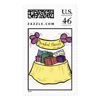 Bridal Shower Stamps