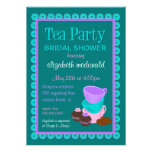 Bridal Shower Tea Party Invitation