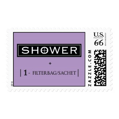 Bridal shower tea stamps