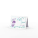Bridal Shower Thank You Card | Purple zazzle_card