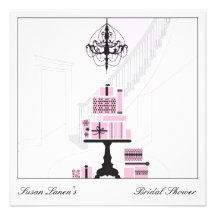 Bridal Shower Wedding Gift Table Invitation