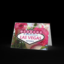 Bridal Shower WEDDING IN Las Vegas Card