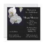 Bridal Shower White Orchid Invitation