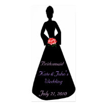 Bridal Silhouette Bridesmaid posters