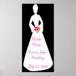 Bridal Silhouette I Bridal Party posters