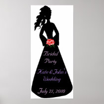 Bridal Silhouette III Bridal Party Posters