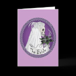 Bridal Skull - purple cards