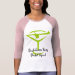 Ladies 3/4 Sleeve Raglan (Fitted)