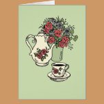 Bridal Tea - Customizable Colors! cards