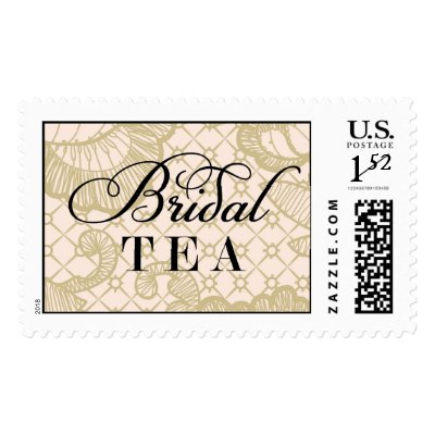 Bridal Tea Lace Stamp