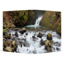 Bridal Veil Falls Creek Waterfall Avery Binder