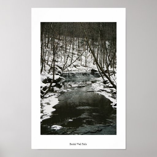 Bridal Veil Falls Poster