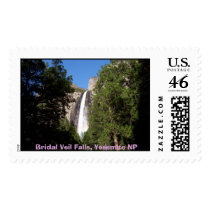 Bridal Veil Falls, Yosemite NP postage