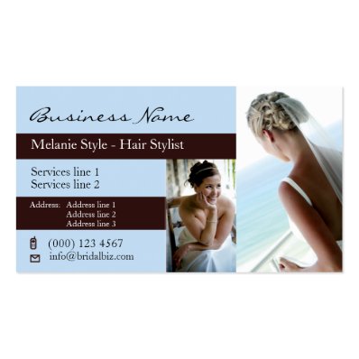 Bridal Wedding Card Business Cards