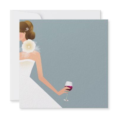 bridal wine personalized invitations