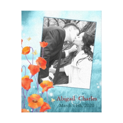 This canvas art will make a beautiful special wedding or engagement gift This canvas art will make a beautiful special wedding or engagement gift