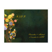 BridalHeaven Love Trees Wedding Response Postcards postcard