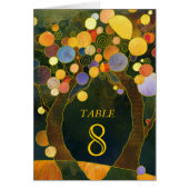 BridalHeaven Love Trees Wedding Table Seating Card card