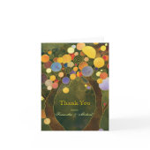 BridalHeaven Love Trees Wedding Thank You Cards card