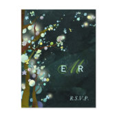 BridalHeaven Lovely Night Wedding Reply Cards postcard