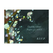 BridalHeaven Lovely Night Wedding Response Cards postcard