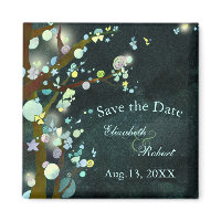 BridalHeaven Lovely Night Wedding Save the Date magnet