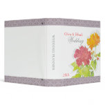 BridalHeaven Peony Damask Wedding Planner (1.5") Binder