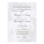 Bridal's Bouquet Wedding Personalized Announcements