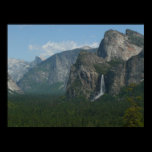 Bridalveil Falls and Half Dome Photography Print