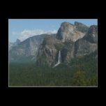 Bridalveil Falls and Half Dome Yosemite Postcard