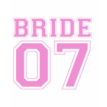 Bride 07 T-Shirt by JerryLambert Bride 07 T-Shirt