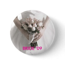 BRIDE '09 BUTTON by senicaco BRIDE '09 BUTTON