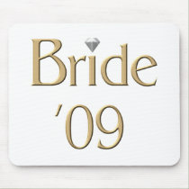 Bride '09 mousepads by wedding_tshirts Bride '09 mousepads