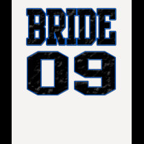 Bride 09 t-shirts