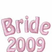 Bride 2009 Just Married embroidered shirts by OccasionsByMadeleine Bride 2009 Just Married embroidered shirts