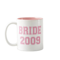 Bride 2009 mugs