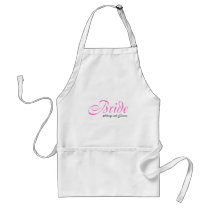 Bride (Always and Forever) aprons