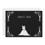Bride and Bride Lesbian Elegant Wedding Invitation