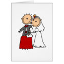 Bride And Groom Card