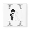 Bride and Groom - Children -1 magnets