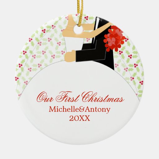 bride and groom christmas ceramic ornament zazzle bride and groom christmas ceramic ornament zazzle